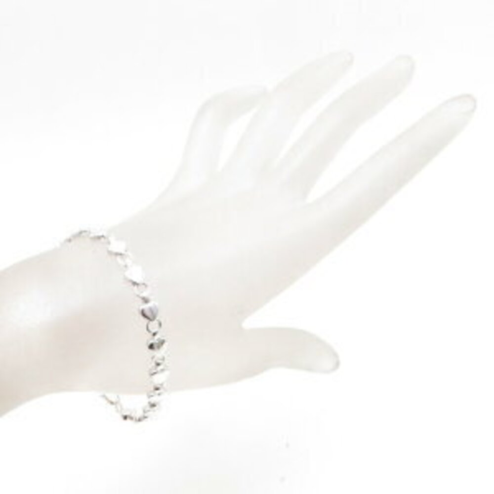 Tiffany Puff Heart Bracelet Silver